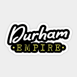 Durham Empire England Souvenir Sticker